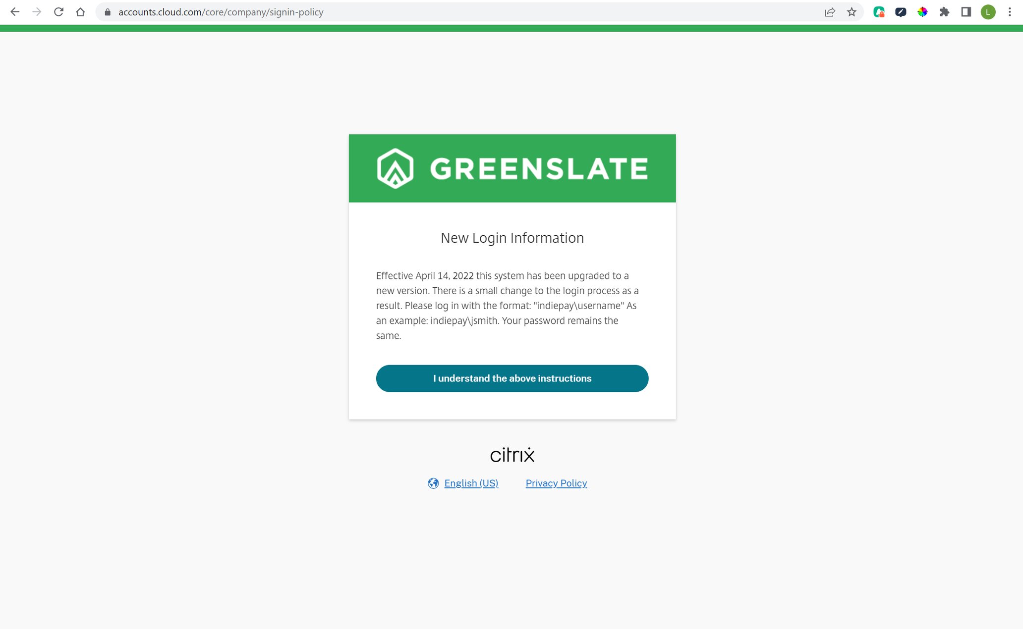 Accessing GreenSlate Accounting (PC or Mac) (Citrix)
